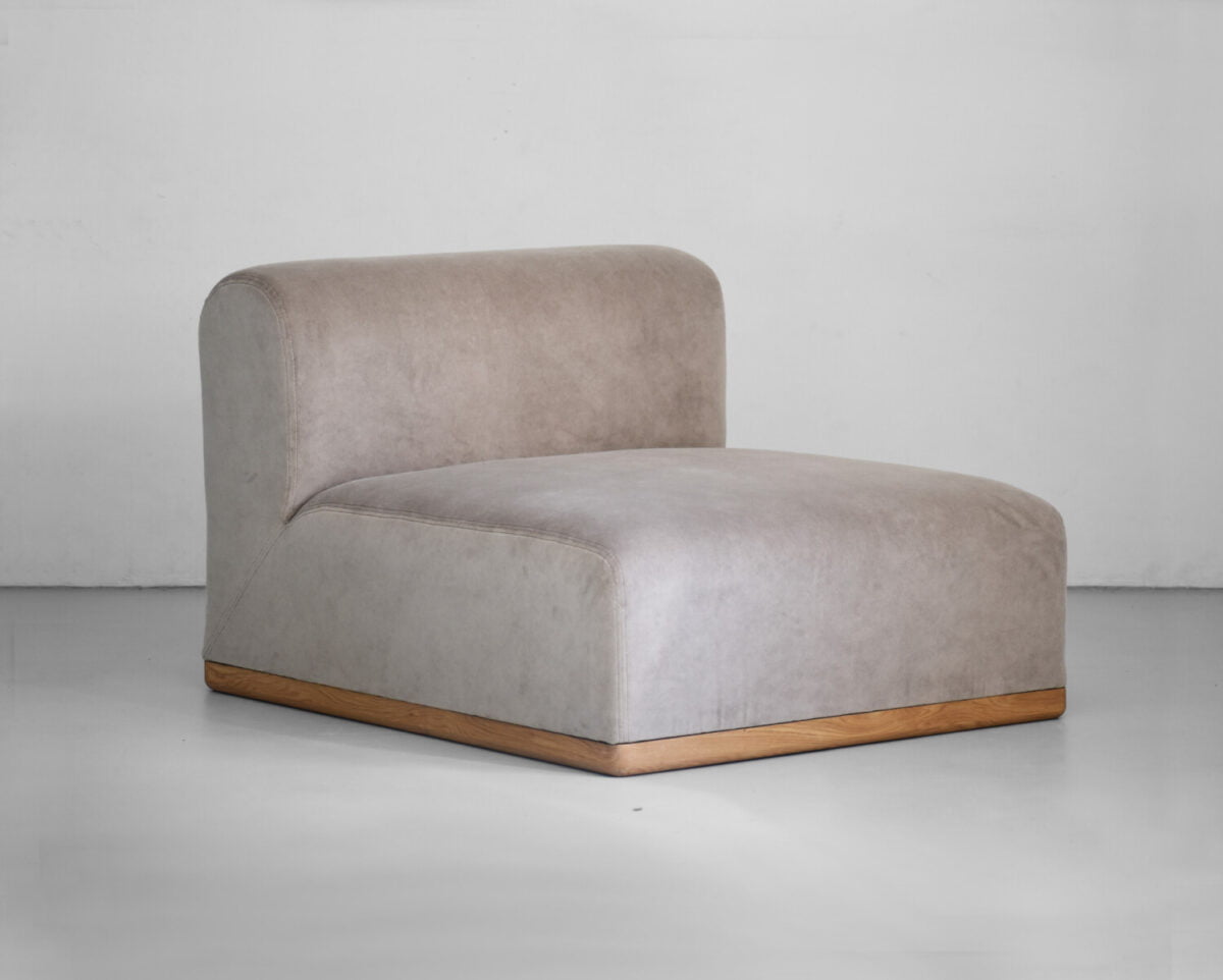 Nowoczesna minimalistyczna sofa modułowa do salonu. Nierozkładana sofa w stylu skandynawskim, polski design i produkcja.